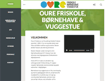 Tablet Screenshot of ourefriskole.dk